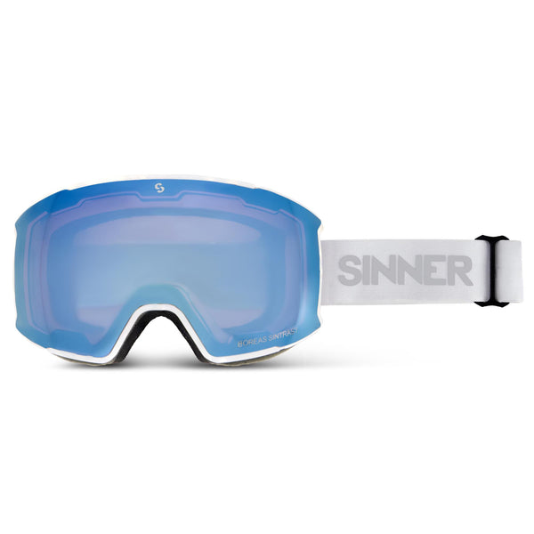 BOREAS SKIBRIL – MATWIT – 2 SINTRAST®-LENZEN BLAUW EN ORANJE