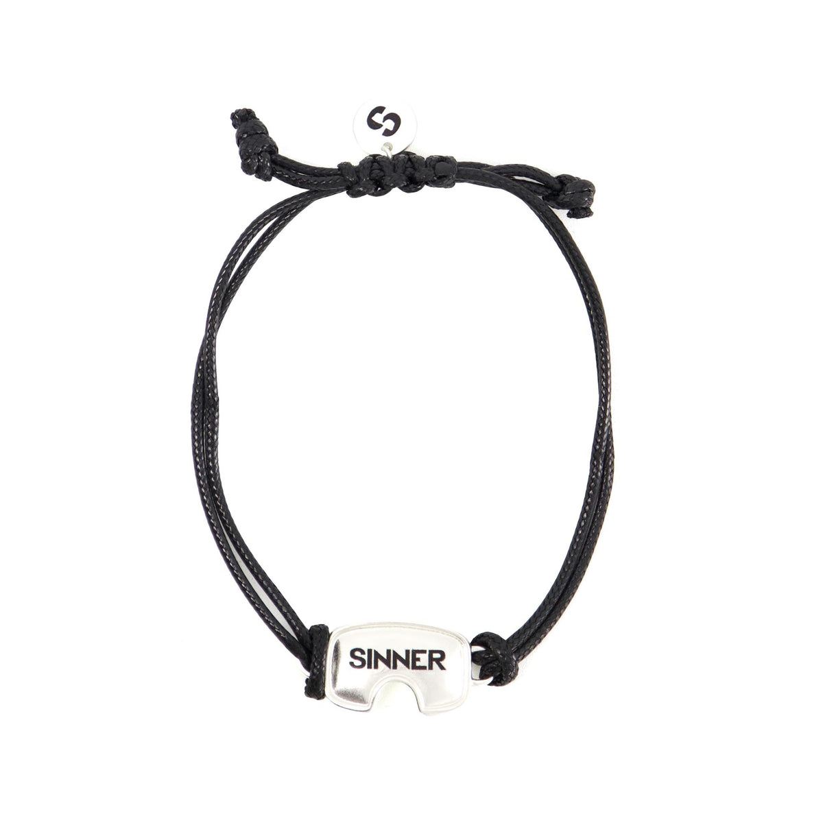 SINNER AS I AM - PULSERA - NEGRO