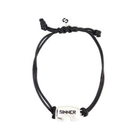 SINNER AS I AM - PULSERA - NEGRO