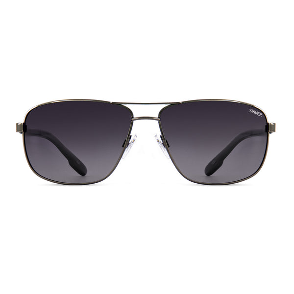 BRANDON X SUNGLASSES - GUN METAL - SINTEC® LENS
