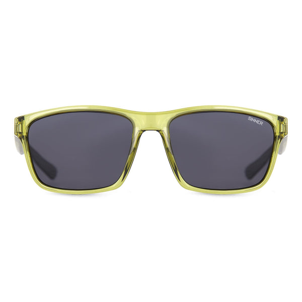 BRENI LUNETTES DE SOLEIL - OLIVE VERT / NOIR - VERRE SINTEC®