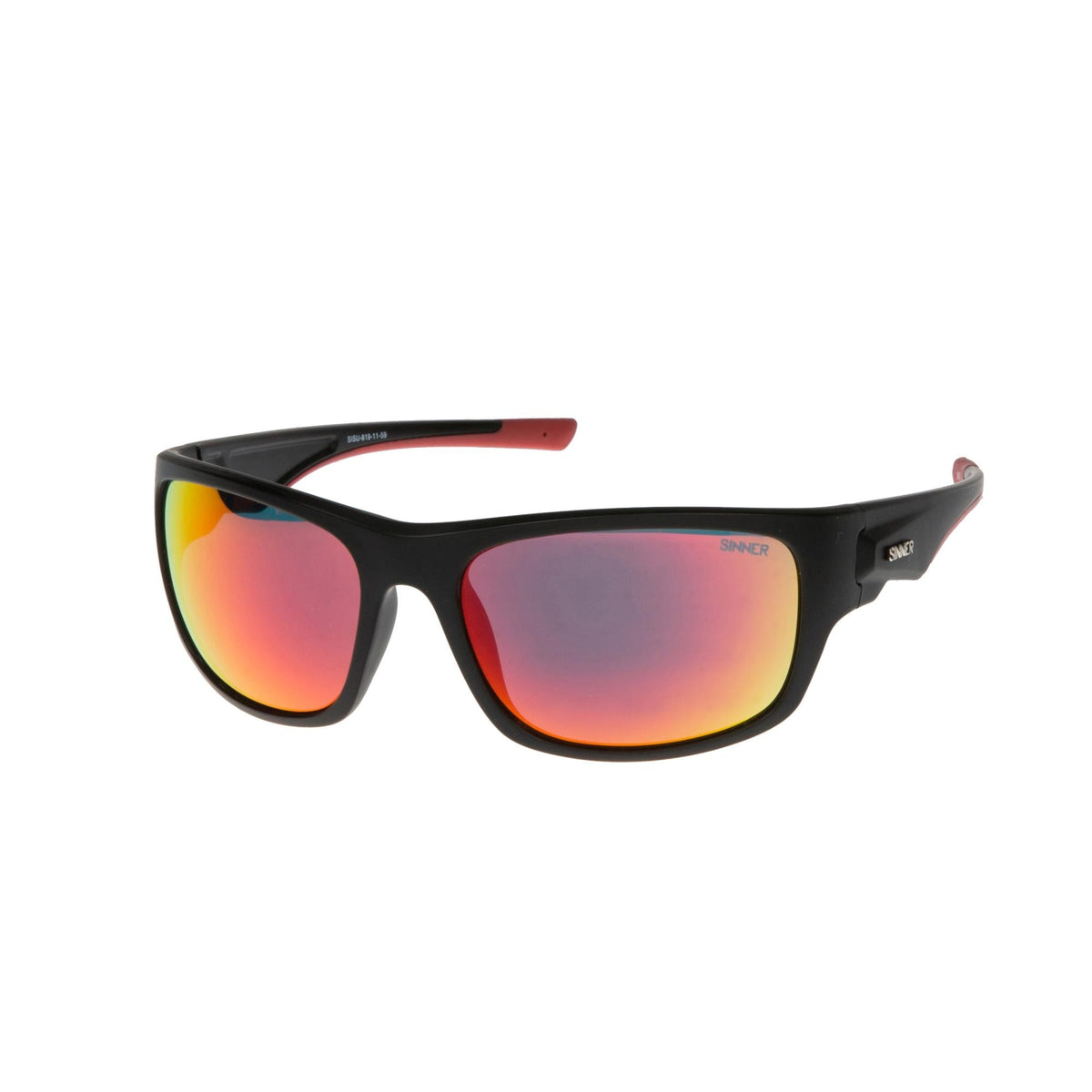 BRUNO ZONNEBRIL SPORT - ZWART ROOD