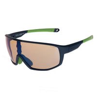 BRYCE II SKI SUNGLASSES - MATTE BLACK / MATTE GREEN - SINTRAST® SNOW LENS