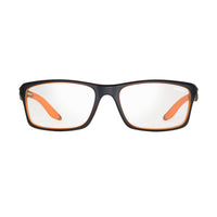 CALEB GLASSES - MATTE BLACK / ORANGE
