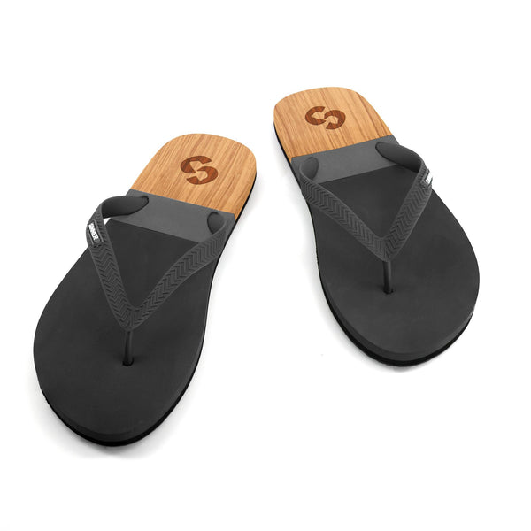 CAPITOLA II CHANCLAS HOMBRE - NEGRO / GRIS