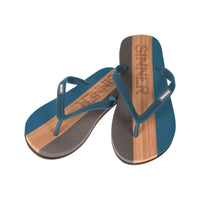 CAPITOLA SLIPPERS JUNIOR - BLAUW LICHTBRUIN