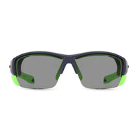 CASCADA MOUNTAIN GLASSES (BOX) - MATTE DARK BLUE / MATTE GREEN - TRANS+® LENS