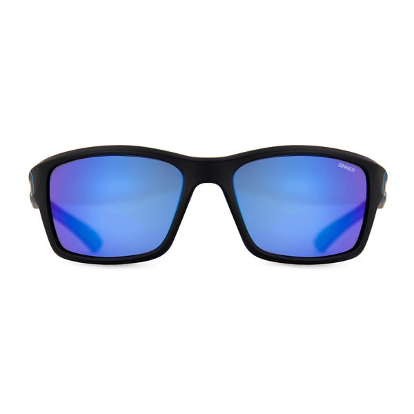 CAYO SUNGLASSES SPORT - MATTE BLACK / LIGHT BLUE