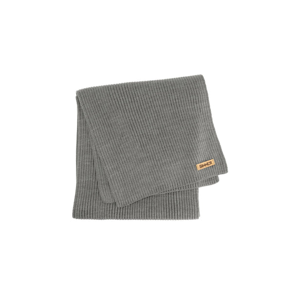 CHET SCARF - DARK GREY MELANGE