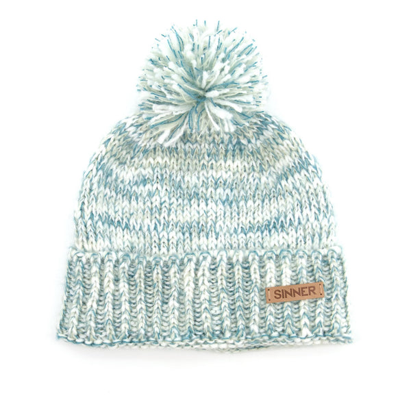 CLOVER BEANIE - GREEN / WHITE
