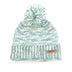 CLOVER BEANIE - GREEN / WHITE