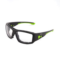 CORBEL LUNETTES DE SÉCURITÉ - NOIR MAT / VERT