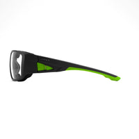 CORBEL LUNETTES DE SÉCURITÉ - NOIR MAT / VERT