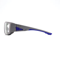 CORBEL LUNETTES DE SÉCURITÉ - GRIS MAT / BLEU