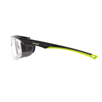 CRAFT LUNETTES DE SÉCURITÉ - NOIR BRILLANT / VERT