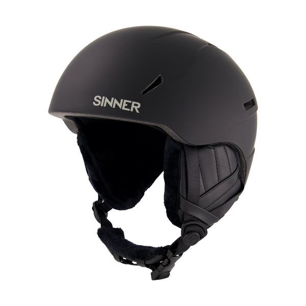 CREST SKIHELM - MAT ZWART