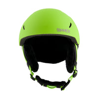 CREST SKI HELMET - MATTE NEON GREEN