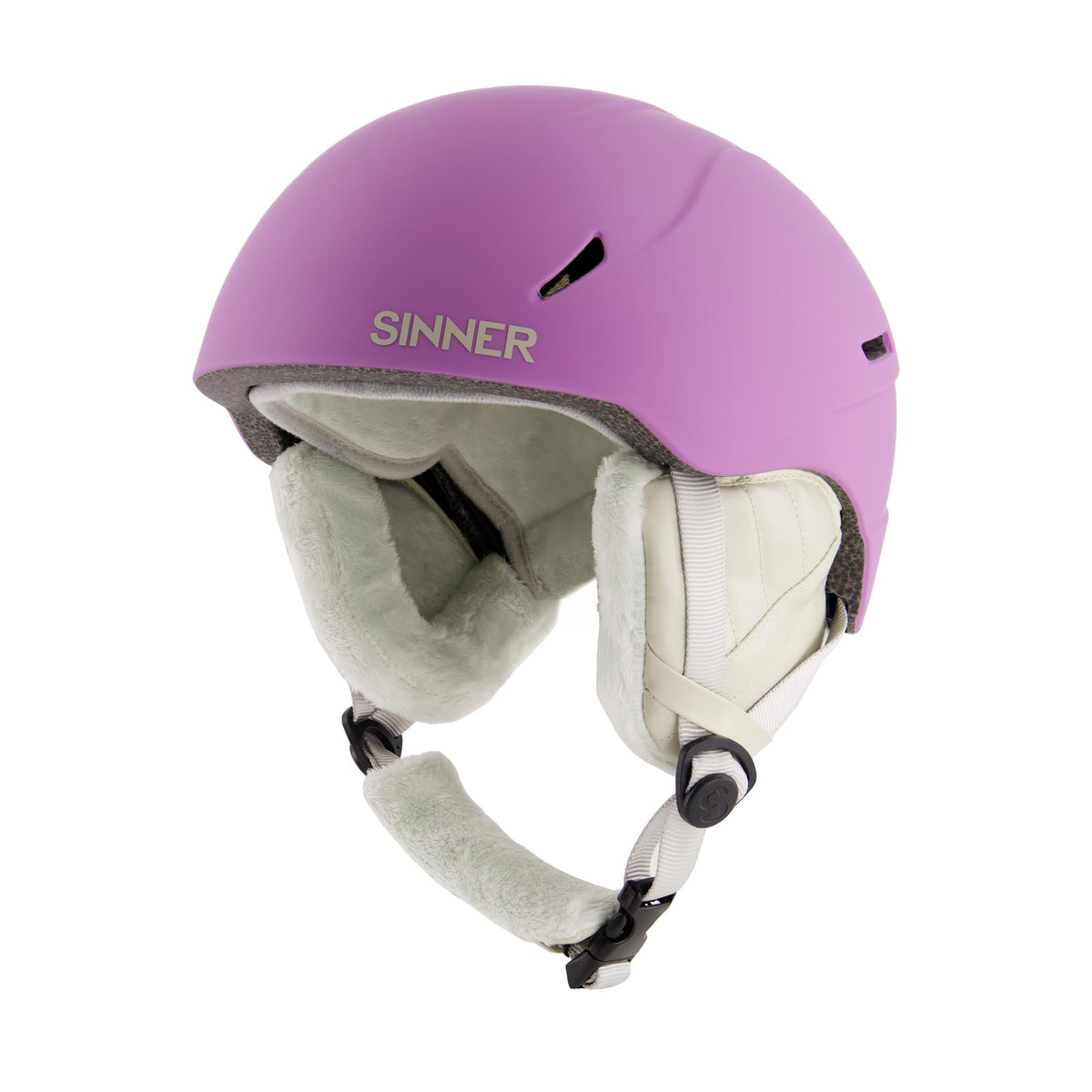 CREST SKIHELM - MATT LILA