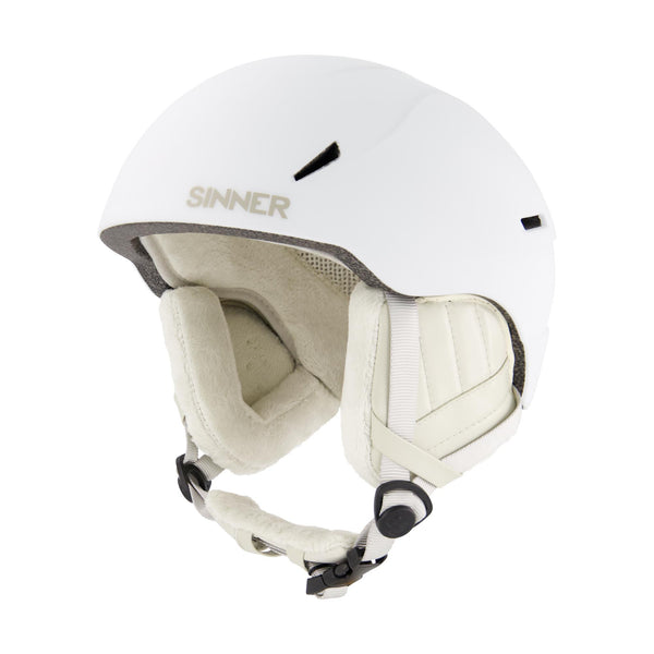 CREST SKIHELM - MAT WIT