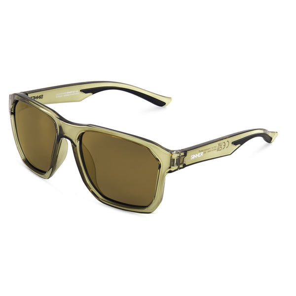 CUPU SUNGLASSES - CRY OLIVE / MATTE BLACK - SINTEC® LENS