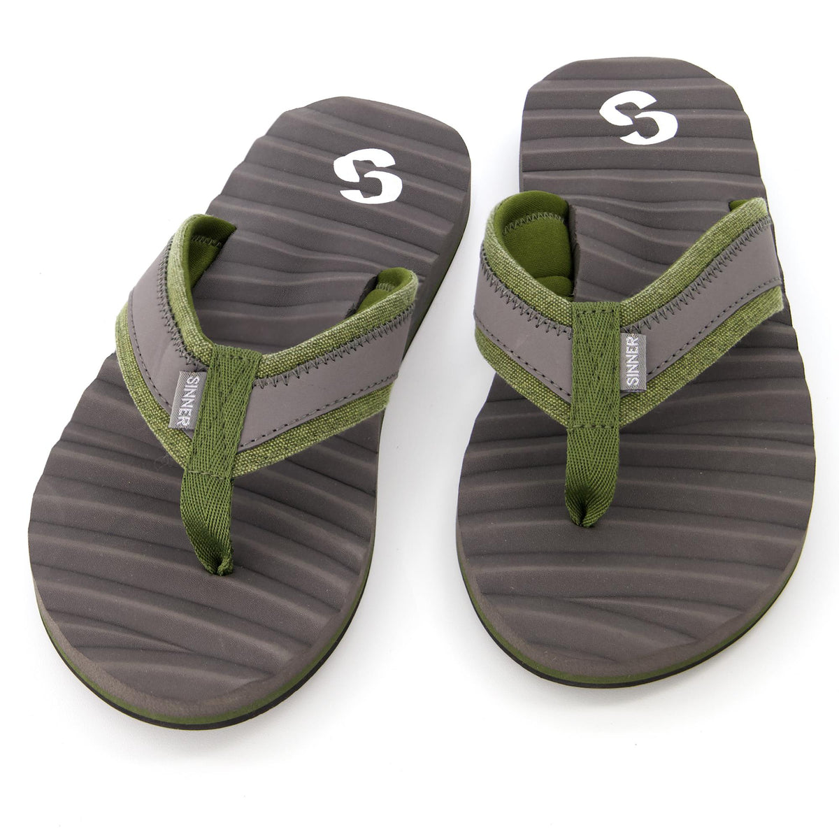 DAX SLIPPERS HEREN - MOSGROEN