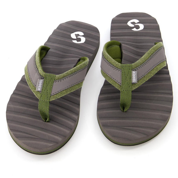 DAX SLIPPERS HEREN - MOSGROEN
