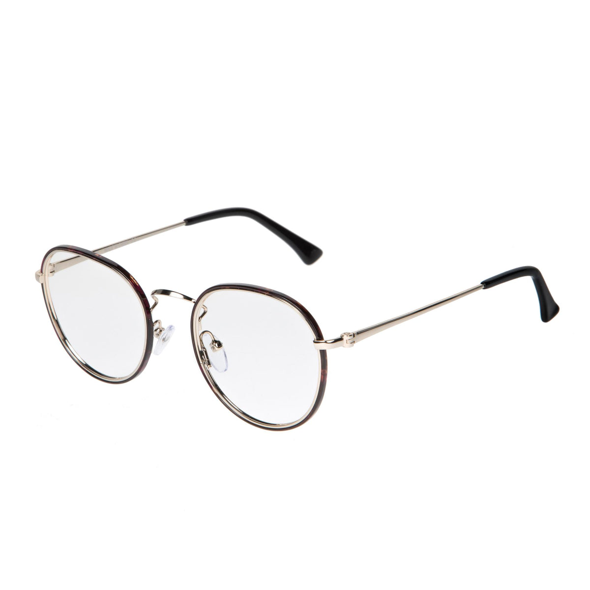 DEX LUNETTES - MARRON TORTOISE / DORÉ