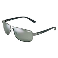 DURNESS ZONNEBRIL - GLANZEND ZWART METAAL - SINTEC® GLAS