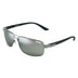 DURNESS SUNGLASSES - SHINY BLACK METAL - SINTEC® LENS