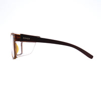 EAVES LUNETTES DE SÉCURITÉ - MARRON FONCÉ MAT TORTOISE - BIFOCAL 2.5