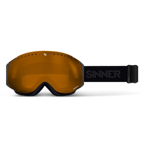 EMERALD SKI GOGGLES - MATTE BLACK