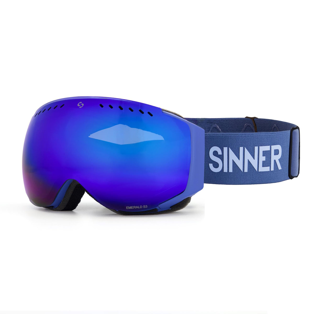 EMERALD SKI GOGGLES - MATTE NAVY BLUE