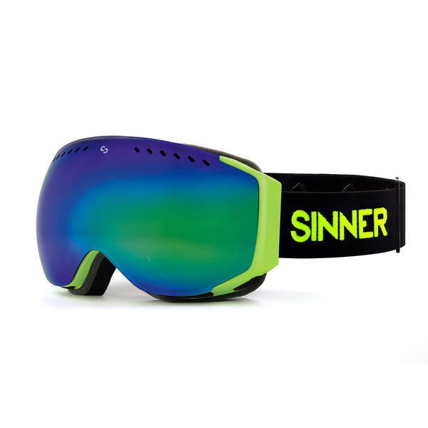 EMERALD SKI GOGGLES - MATTE NEON GREEN