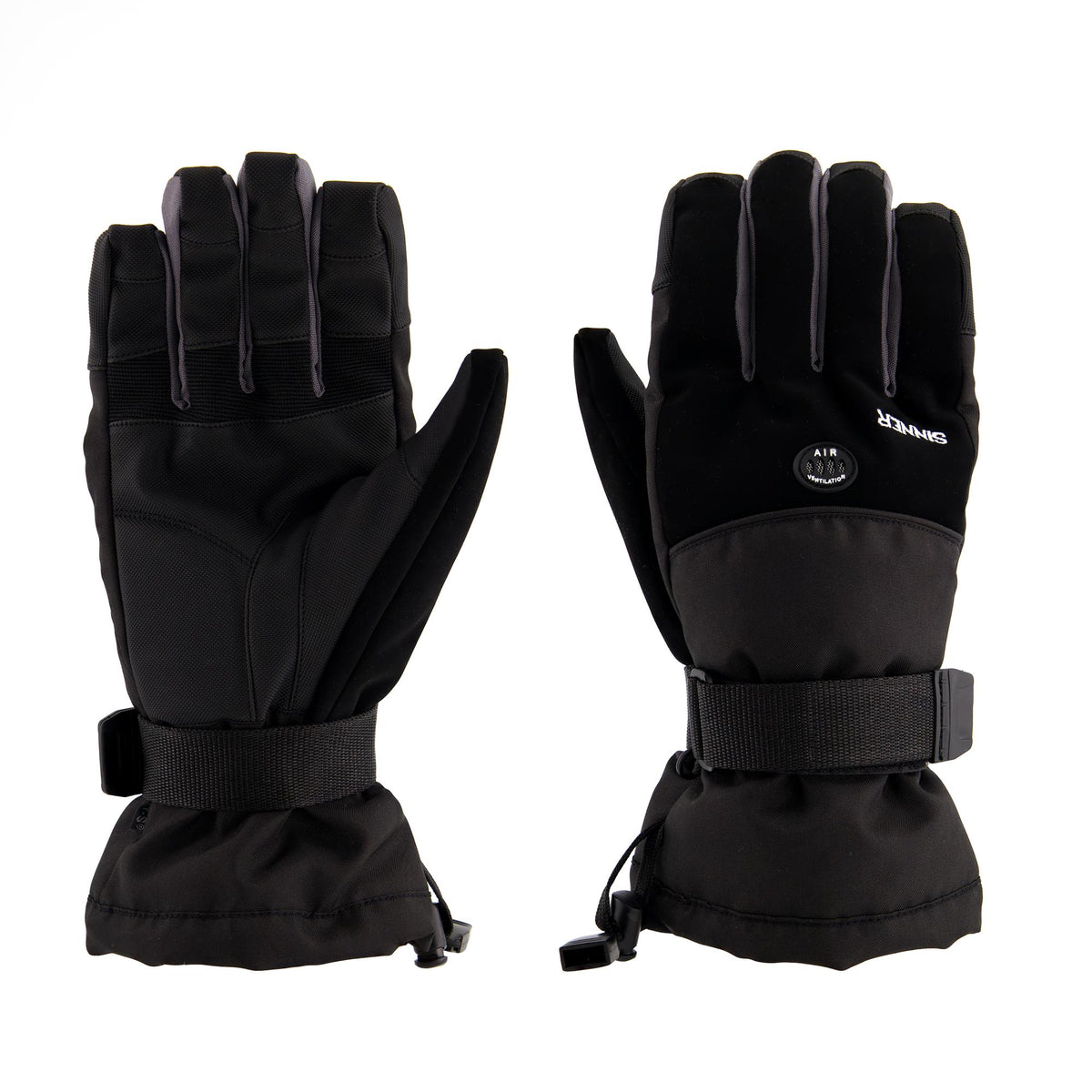 EVEREST II DRY-S® HANDSCHOENEN HEREN - ZWART / GRIJS