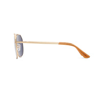 FISS LUNETTES DE SOLEIL - MÉTAL DORÉ - LENTILLE SINTEC®