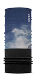 AUSTRIA FLEECE BANDANA - BLAUW / GRIJS / ZWART