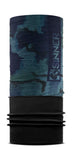 CAMO MIDNIGHT FLEECE BANDANA - BLAU / SCHWARZ