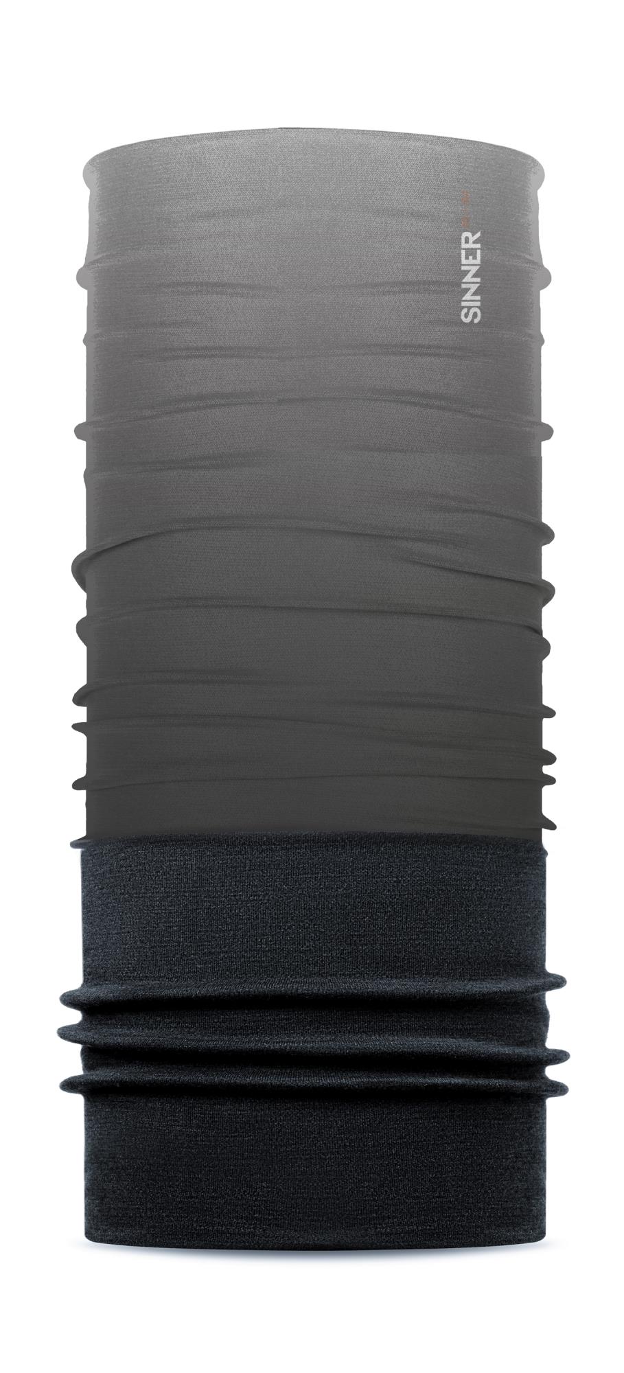 GRADIENT FLEECE BANDANA - SCHWARZ