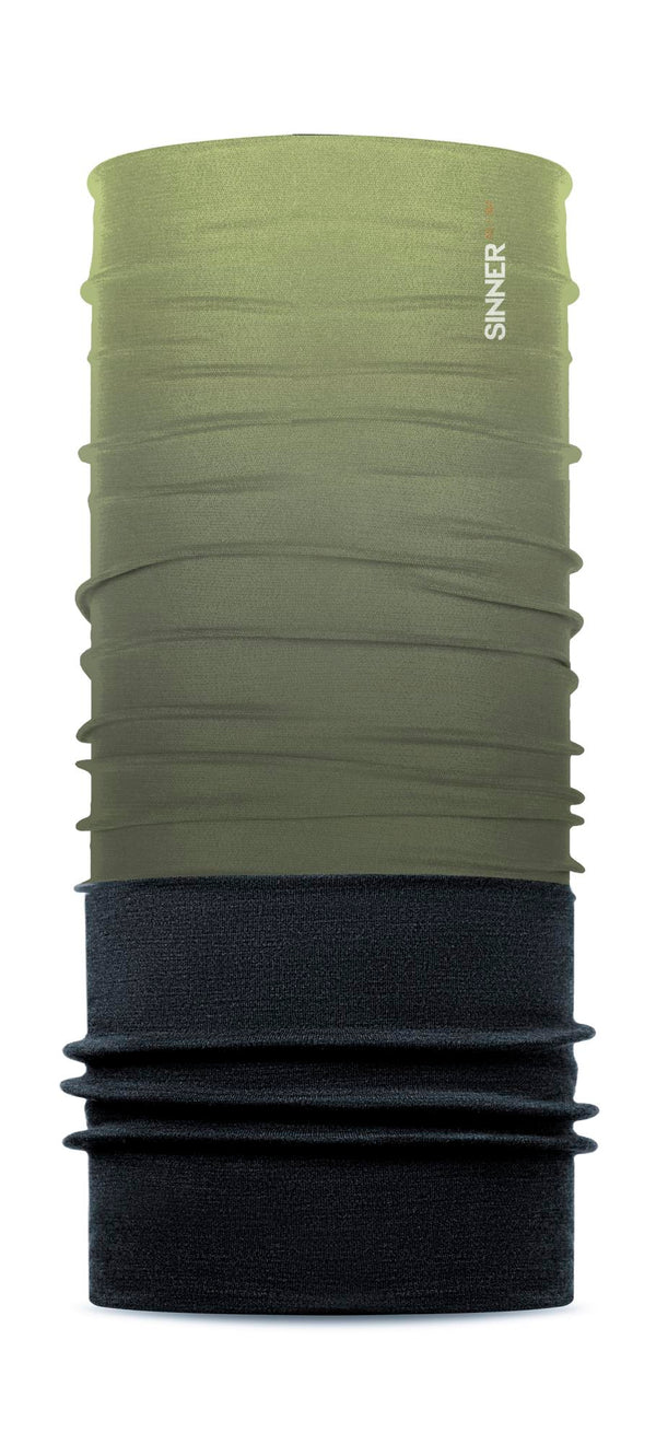 GRADIENT FLEECE BANDANA - GREEN
