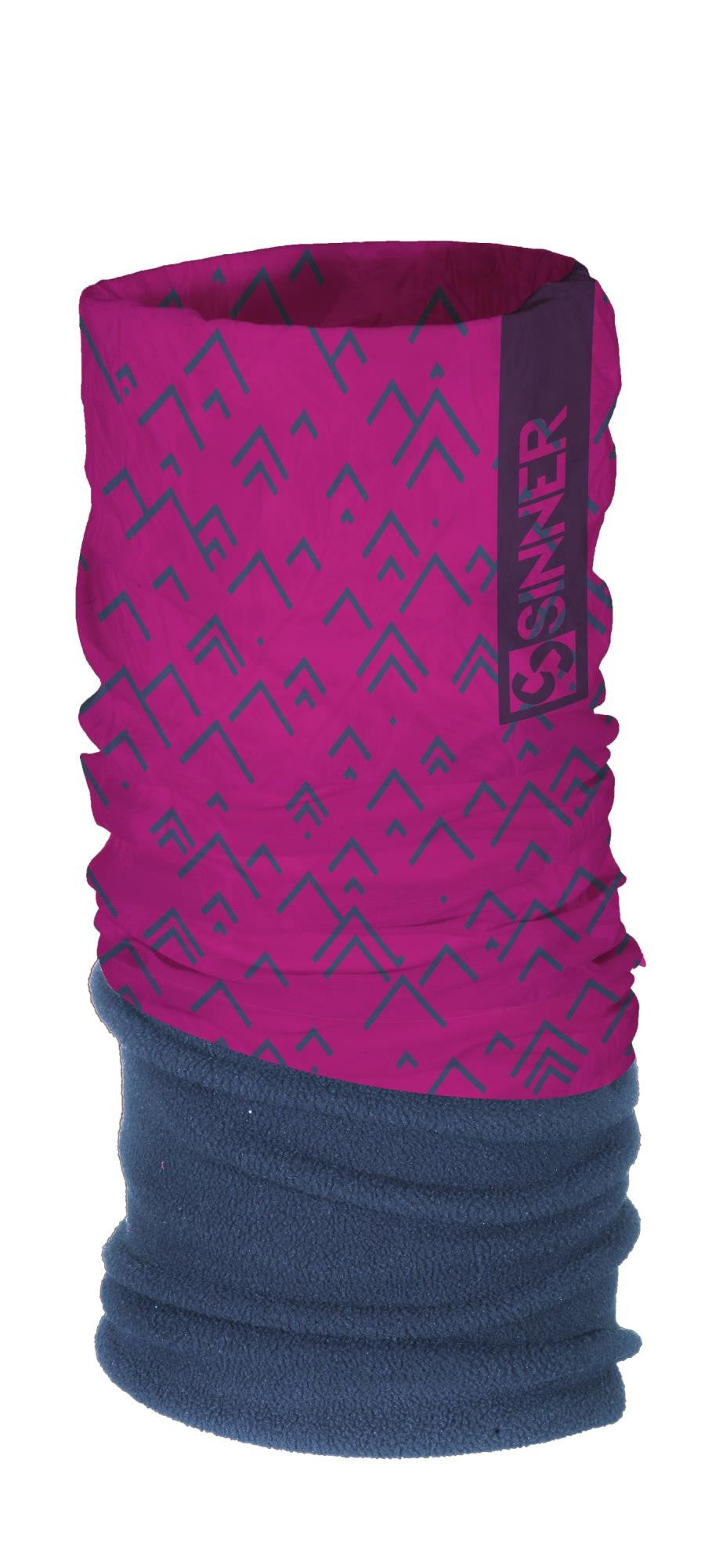 INTO THE MOUNTAINS FLEECE BANDANA KIDS - PINK