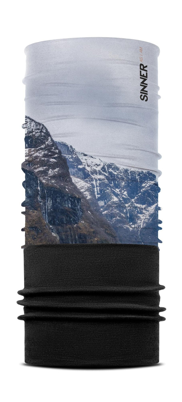 NORWAY FLEECE BANDANA - WIT / BLAUW / ZWART