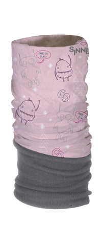 ROBOTS FLEECE BANDANA KIDS - PINK