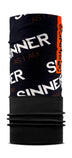 SINNER AS I AM FLEECE BANDANA - SCHWARZ