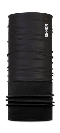 SOLID FLEECE BANDANA - ZWART