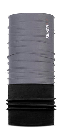 SOLID FLEECE BANDANA - DONKERGRIJS