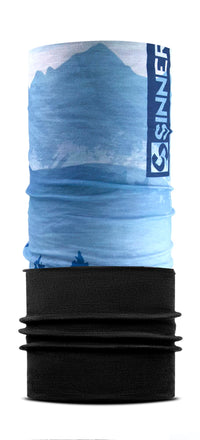 WATER MOUNTAIN FLEECE BANDANA - BLUE