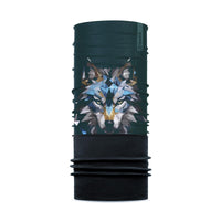 WOLF FLEECE BANDANA - DARK TURQUOISE