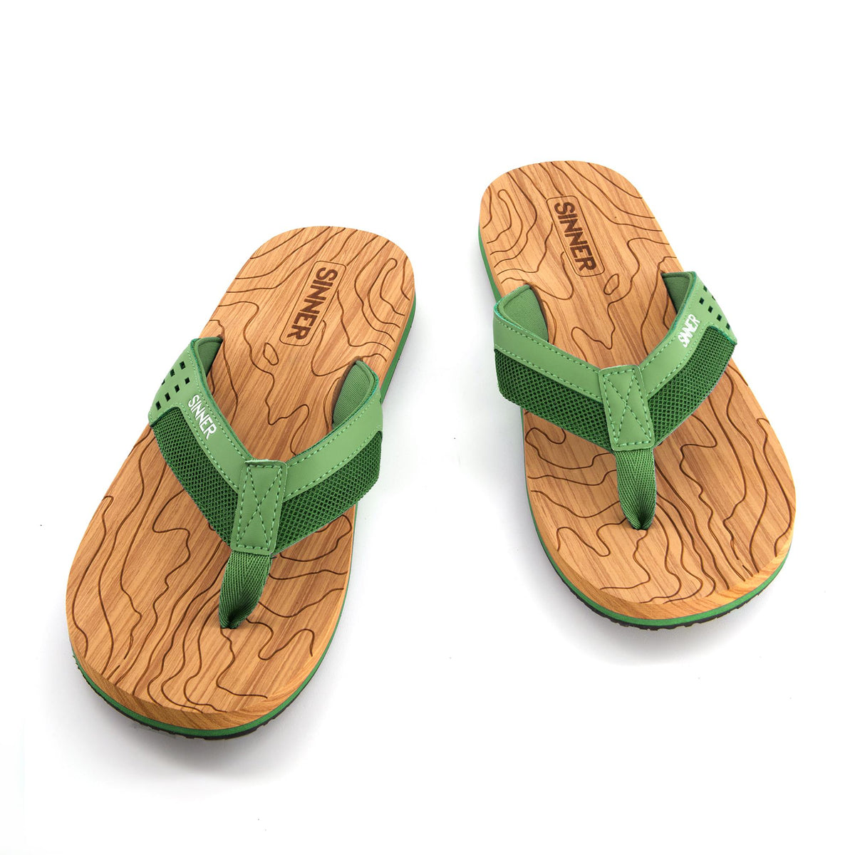 JAFFNA II CHANCLAS HOMBRE - VERDE
