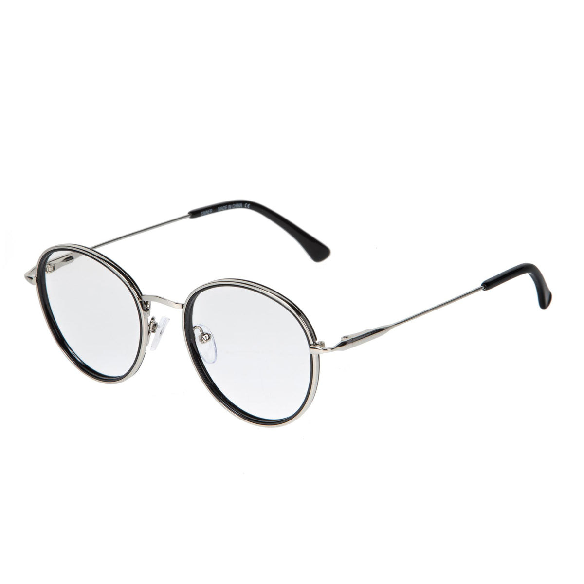 JAX GLASSES - BLACK / SILVERCOLORED