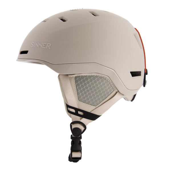 KAISER SKIHELM - MAT LICHTGRIJS